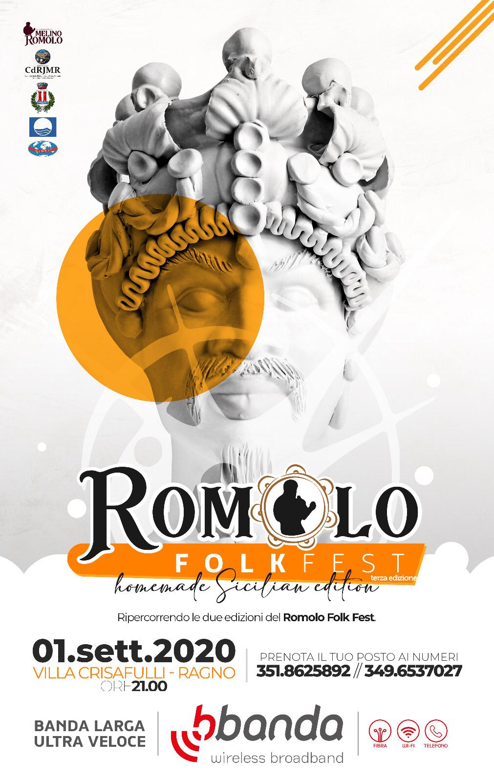 Romolo Folk Fest Homemade Sicilian Edition Martedi 1 Settembre Ore 21 00 Villa Ragno Santa Teresa Di Riva Radio Empire