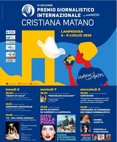 PREMIO GIORNALISTICO INTERNAZIONALE “CRISTIANA MATANO”