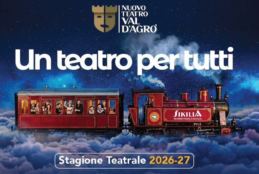 TEATRO: Santa Teresa Riva, presentazione Cartellone 2026/27 del Nuovo Teatro Val d’Agrò