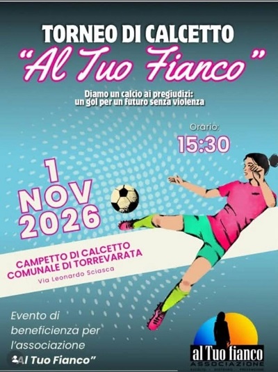 Torneo di calcetto “Al tuo fianco”