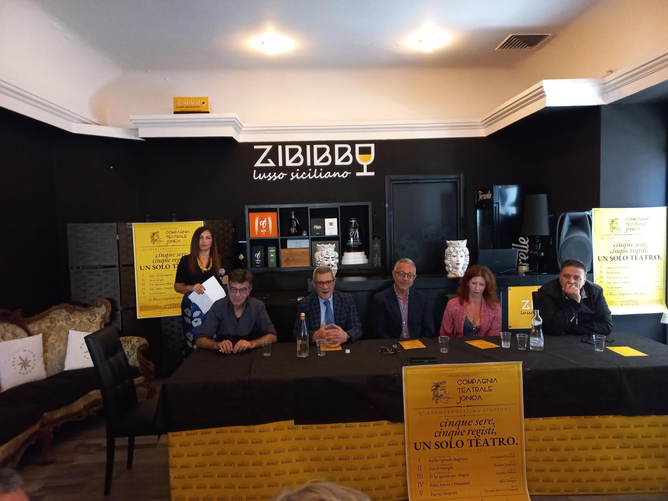 Conferenza stampa di presentazione della stagione teatrale 2026/27 della Compagnia Teatrale Jonica
